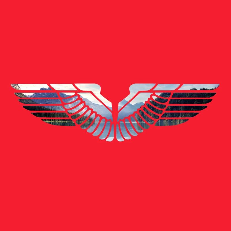 Adlerflügel Emblem