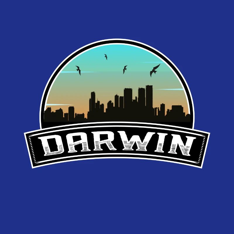 Darwin Australia Skyline Australisches Souvenir