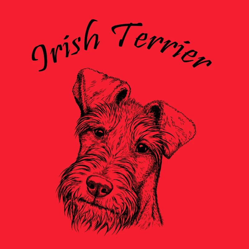 Irish Terrier Portrait