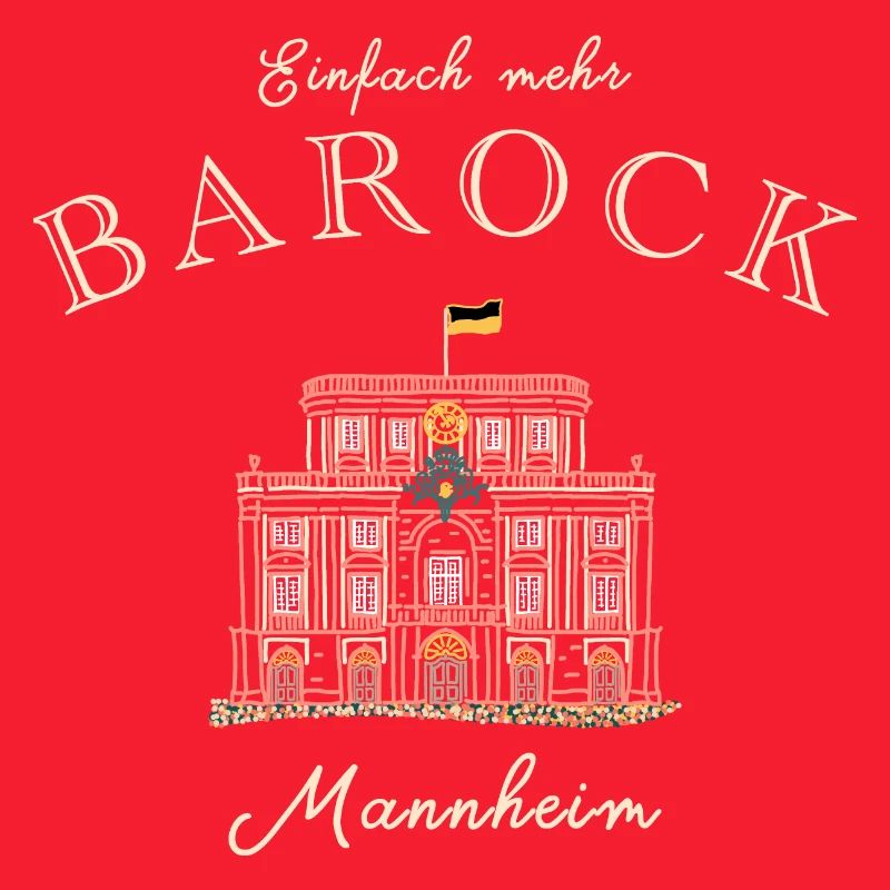 Mannheim, Palais baroque, Bade-Wurtemberg