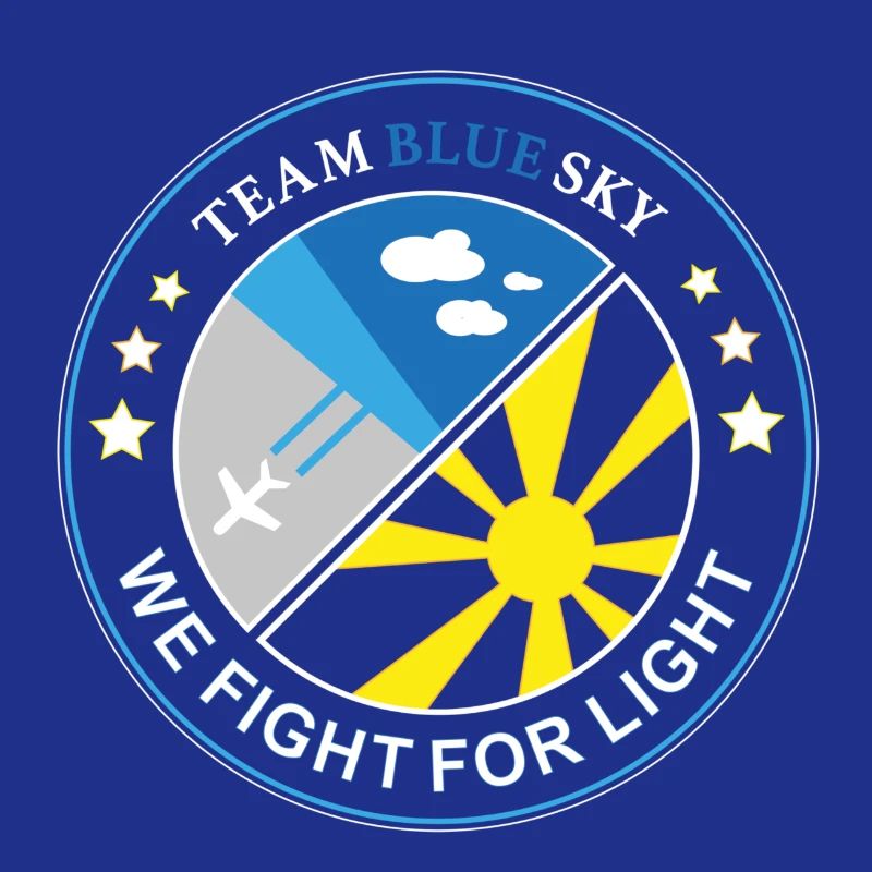 Blue Sky Flight Team Abzeichen