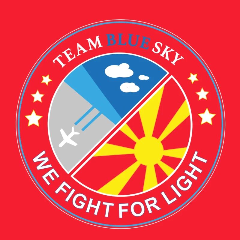 Blue Sky Flight Team Abzeichen