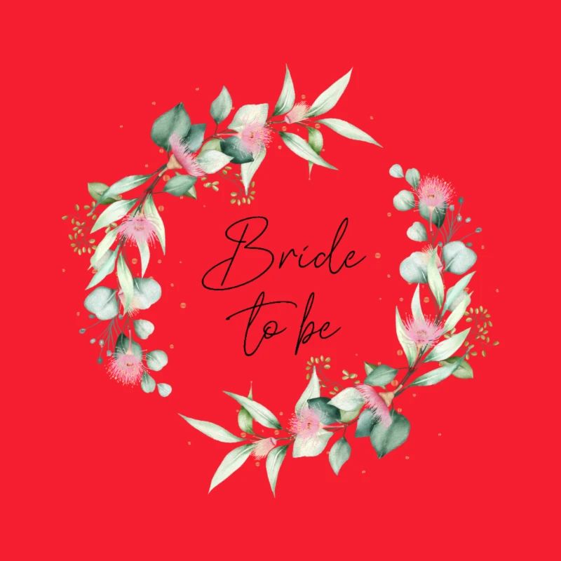 Bride To Be Bridal Bachelor Party Eucalyptus Boho