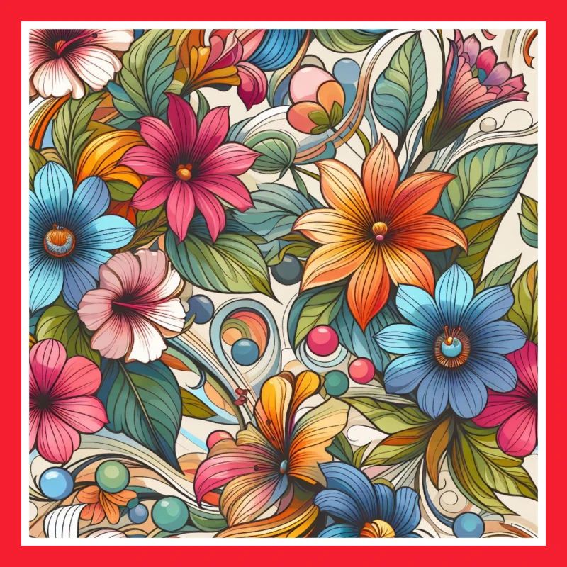 Bunte Pflanzenblumen