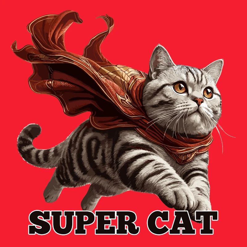 Super Katze Britisch Kurzhaar BKH getigert