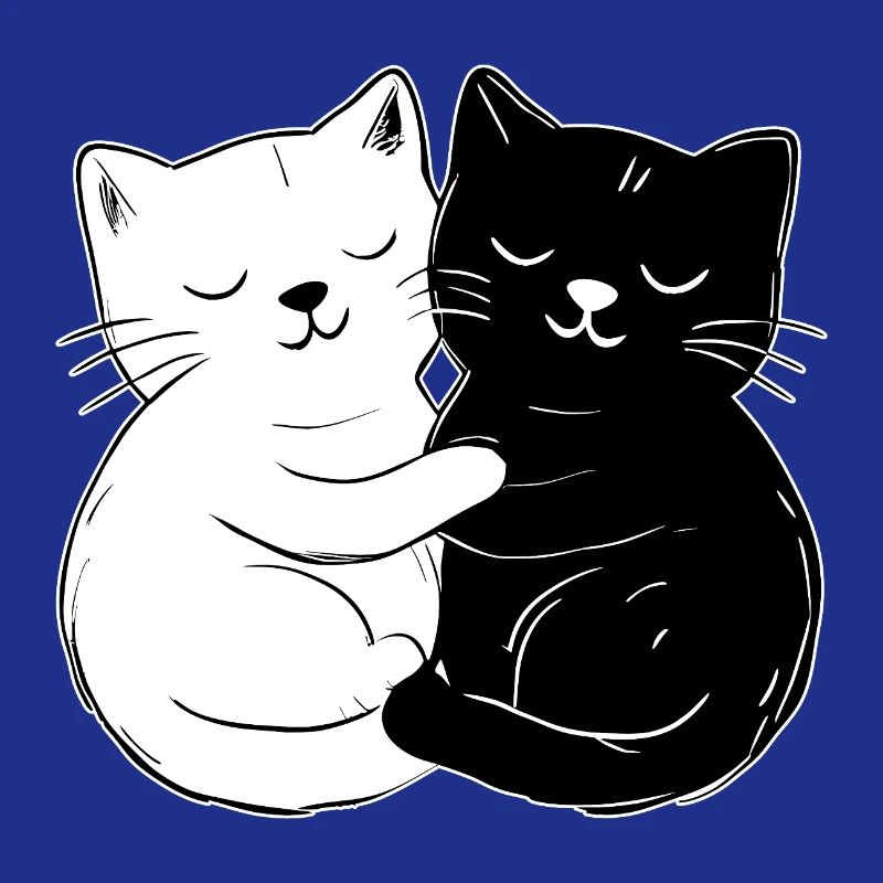 Chats mignons – simples et élégants