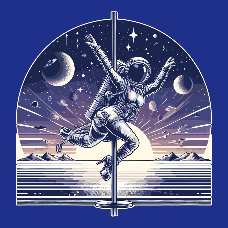 Pole dance astronaute Pole Dance cadeau