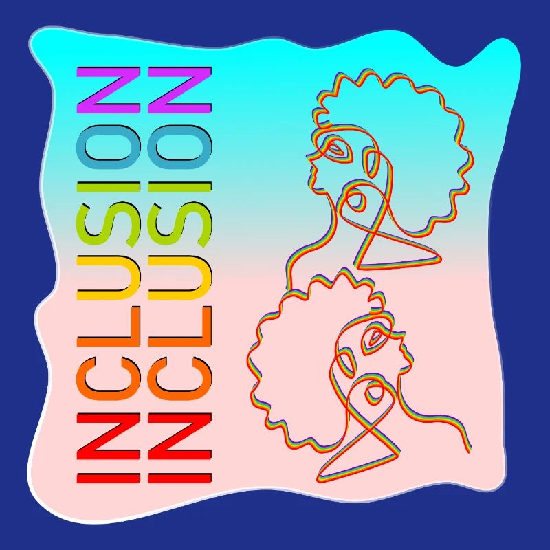 INCLUSION DIVERSITÉ DESSIN AU TRAIT