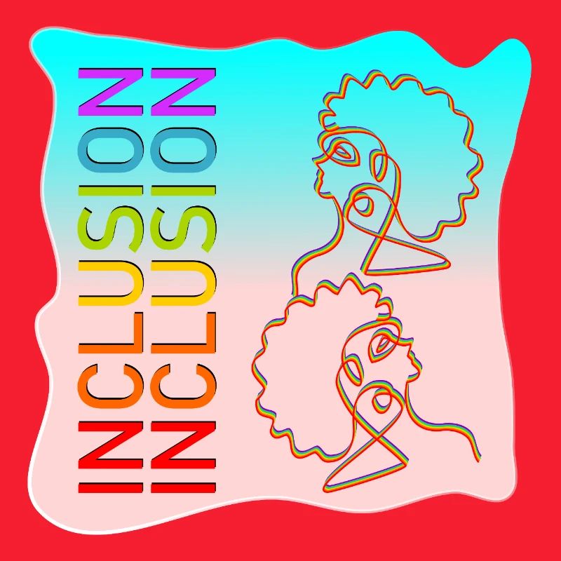 INCLUSION DIVERSITÉ DESSIN AU TRAIT