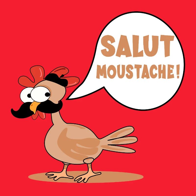HENS CHICKENS HI MUSTACHE