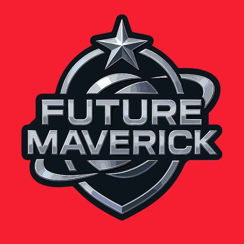 Future Maverick – Emblème chromé