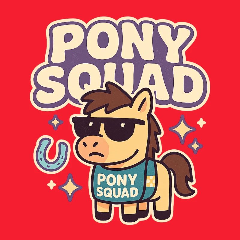 Pony Squad Cartoon Design