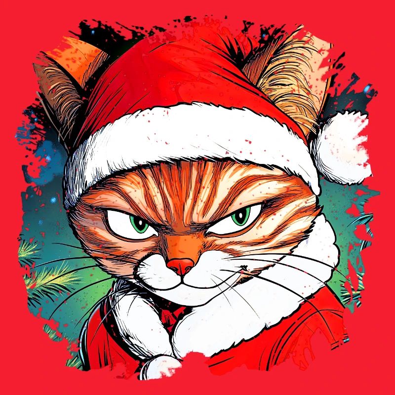 Chat de Noël