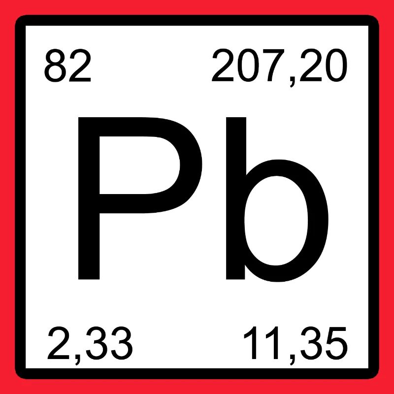 Symbole Pb Signe de Période