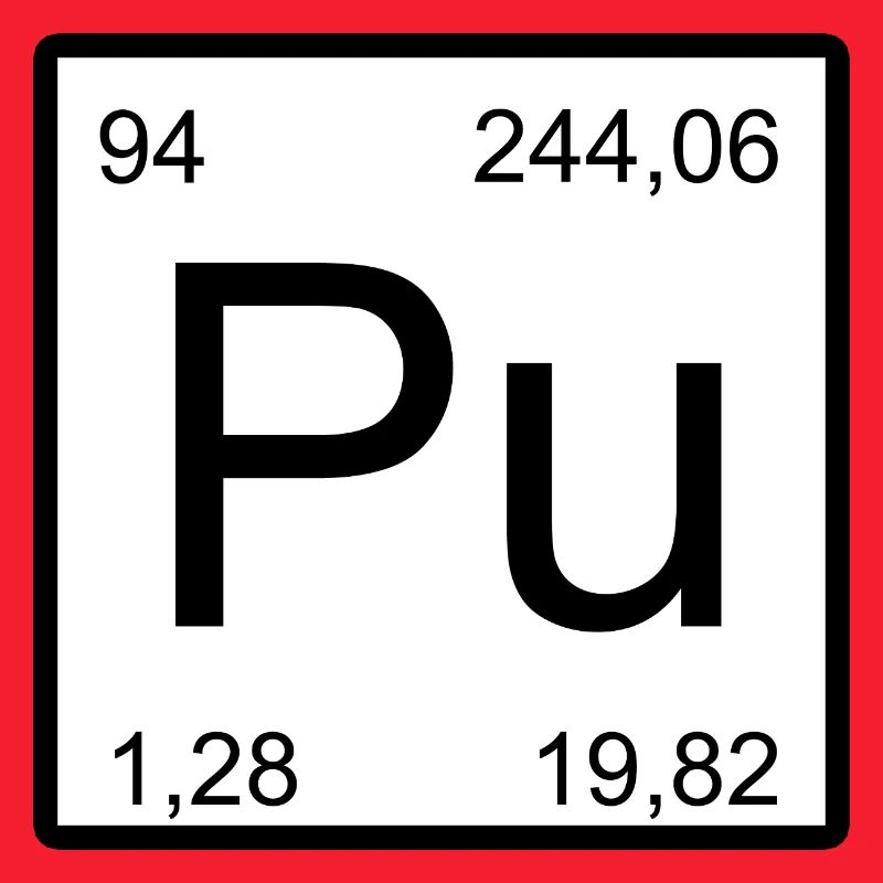 Conception de l’élément de plutonium Pu