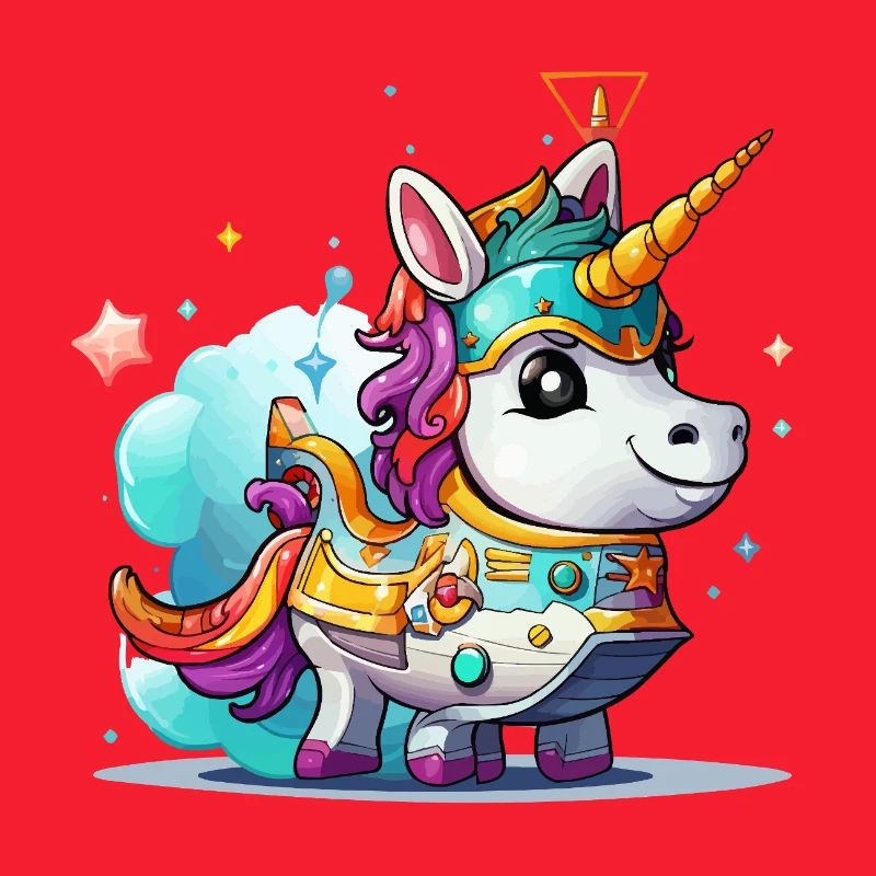 Aventure de la Licorne Spatiale
