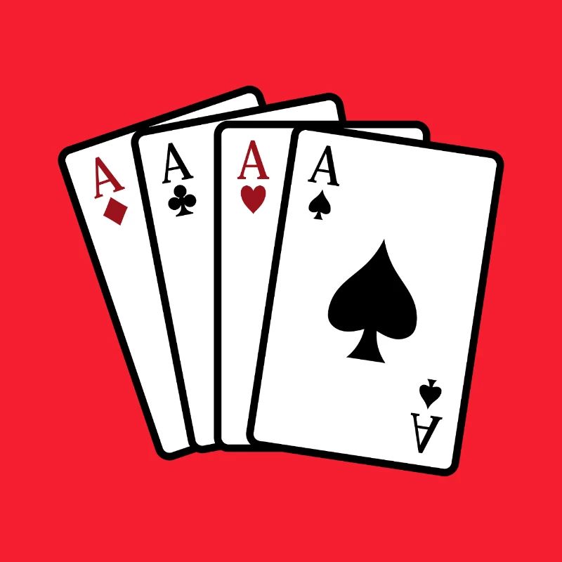 Aces playing cards