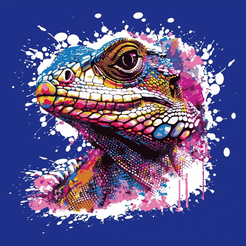 Lizard Graffiti