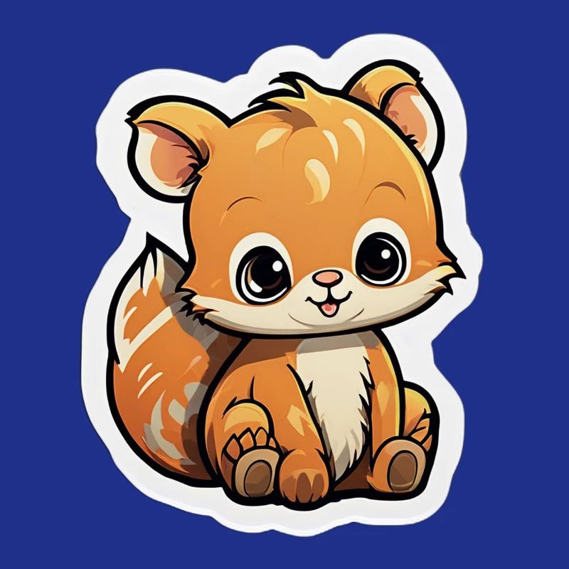 Cartoon-Eichhörnchen