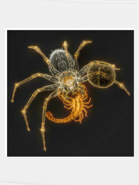 Neon Arachnide Design