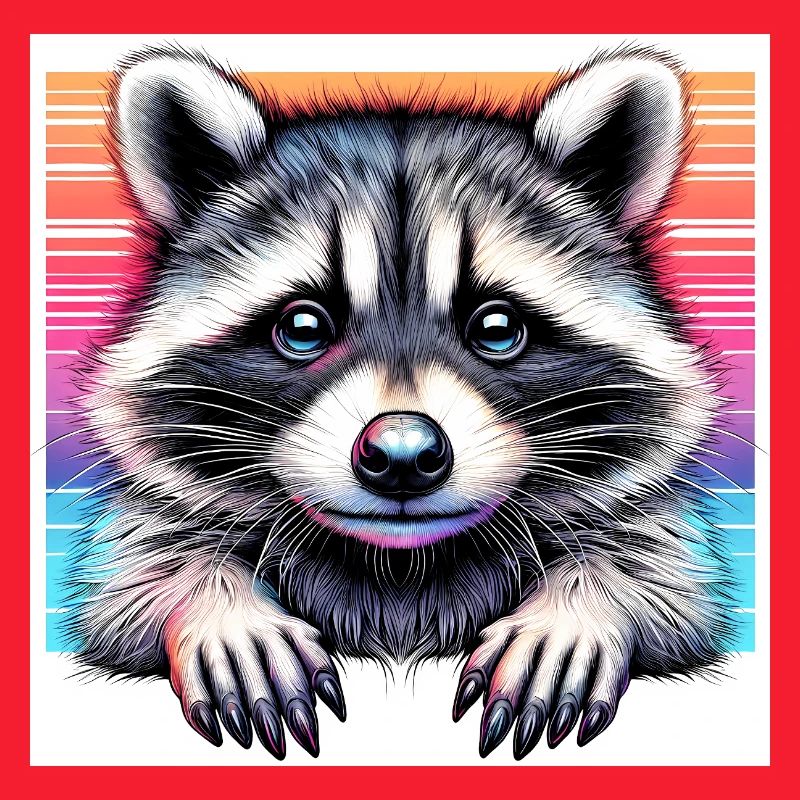 Waschbär