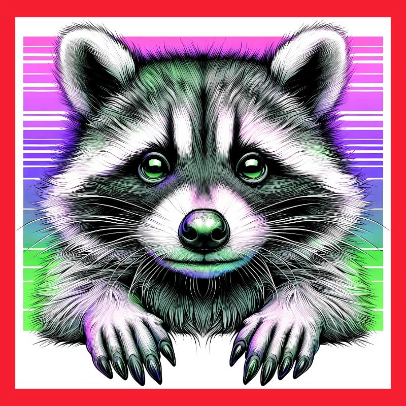 Waschbär