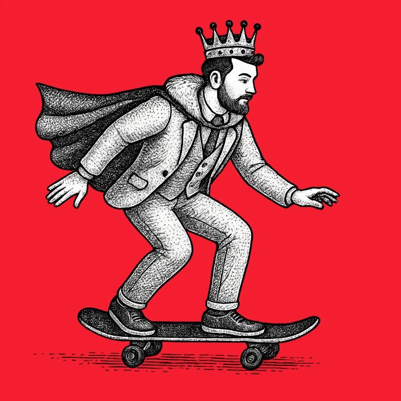 Gekrönter Eiskunstlaufkönig