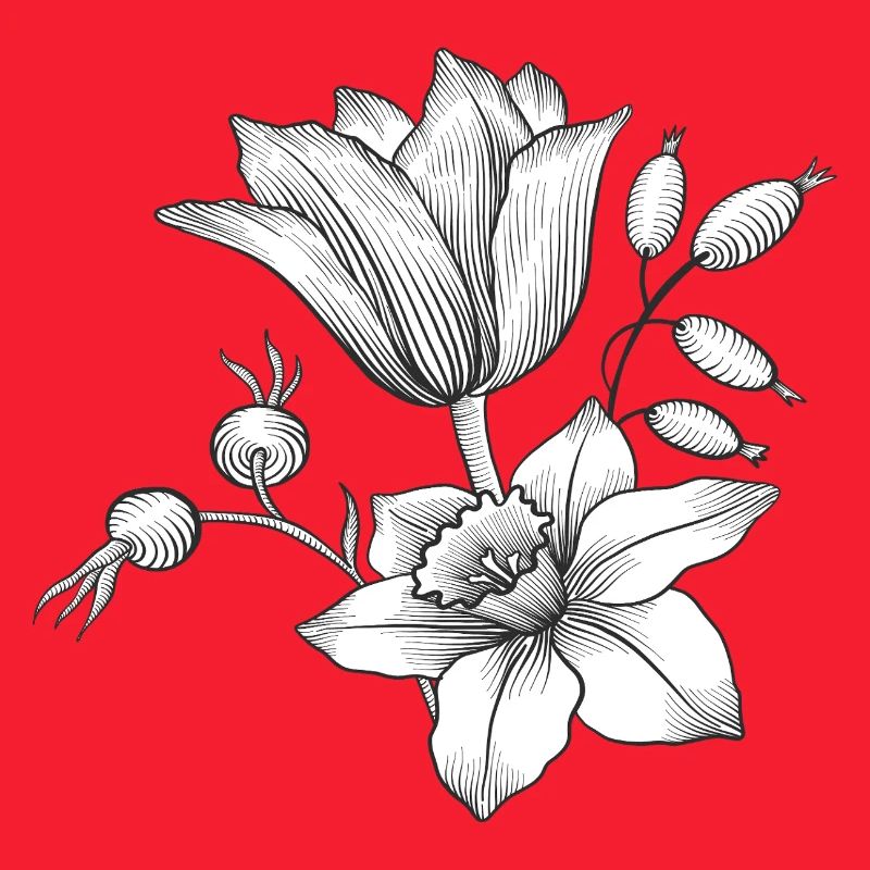 Blütenranke