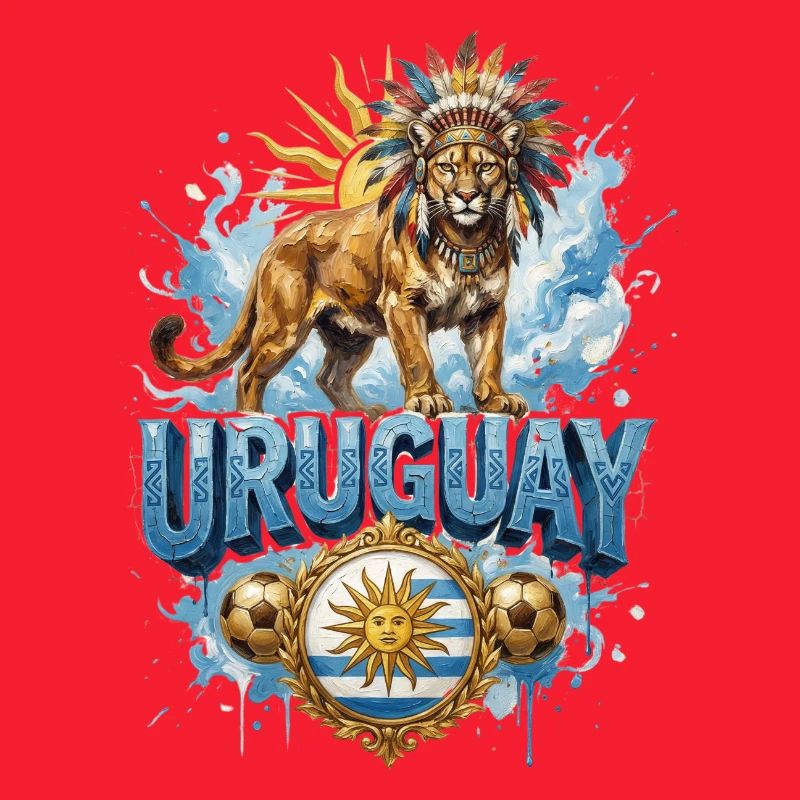 Uruguay - Modèle de maillot de l’équipe nationale