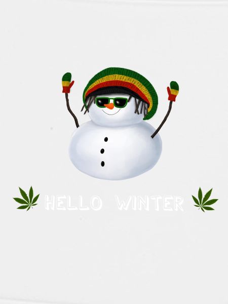 Hello Winter - Rasta Schneemann