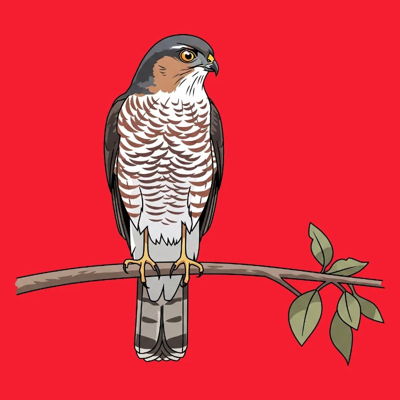 Sperber Greifvogel