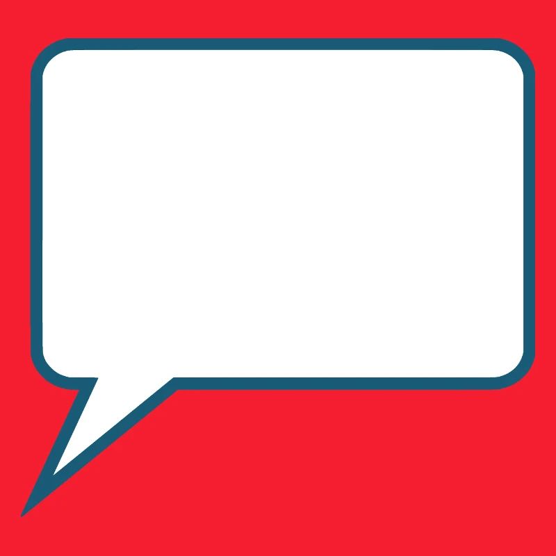 Personalize your own speech bubble comic