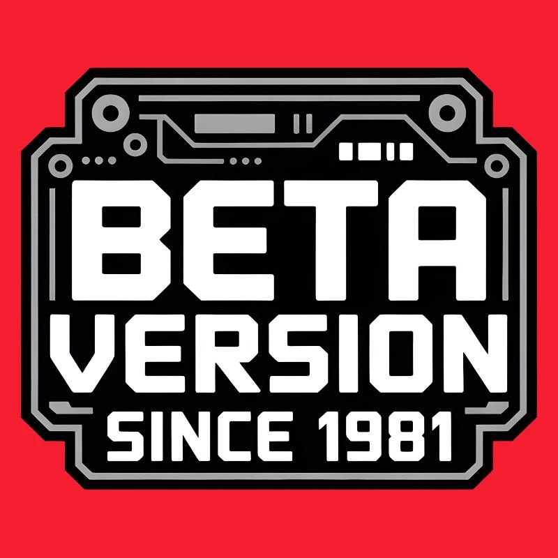 Retro Tech Logo Design