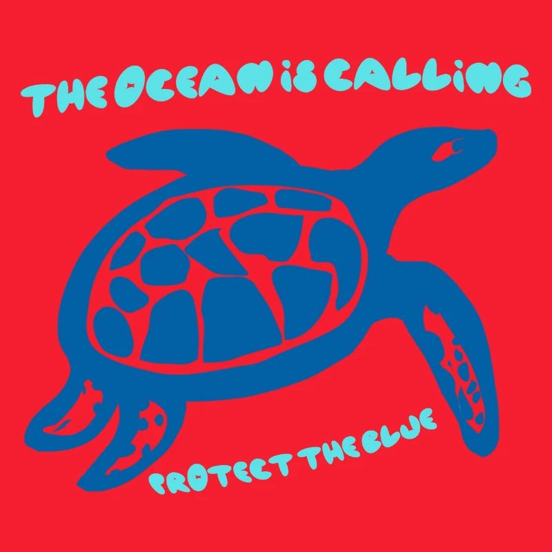 Sea Call Turtle Design
