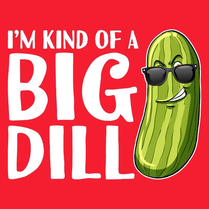 Big Dill Pickle Pun Tee