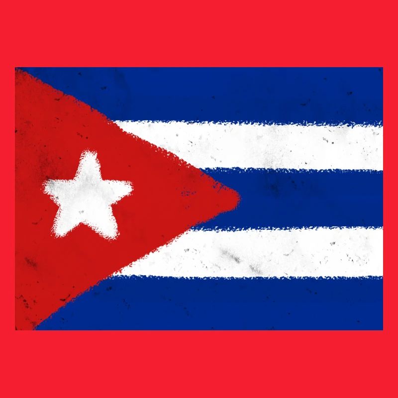 Flagge von Kuba