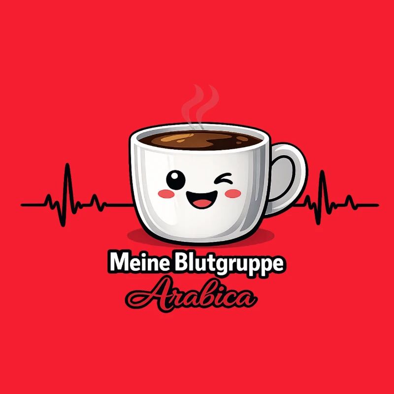 My Blood Type Arabica Coffee Drinker Saying