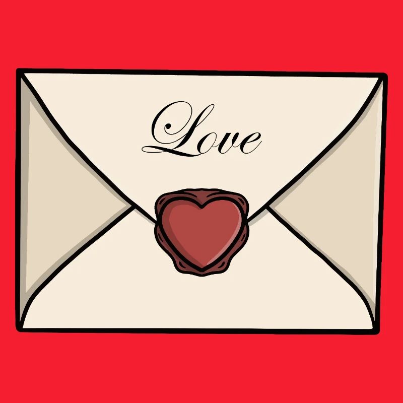 Cute Love Letter Envelope