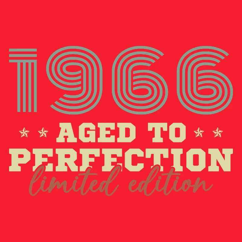 1966 Vintage Retro Geburtstagsgeschenk