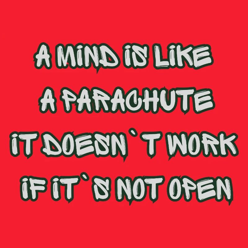 Open Mind Parachute Quote