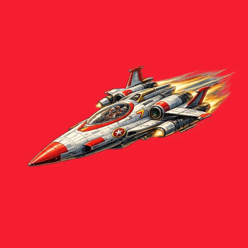 Starfighter / Spaceship Logo