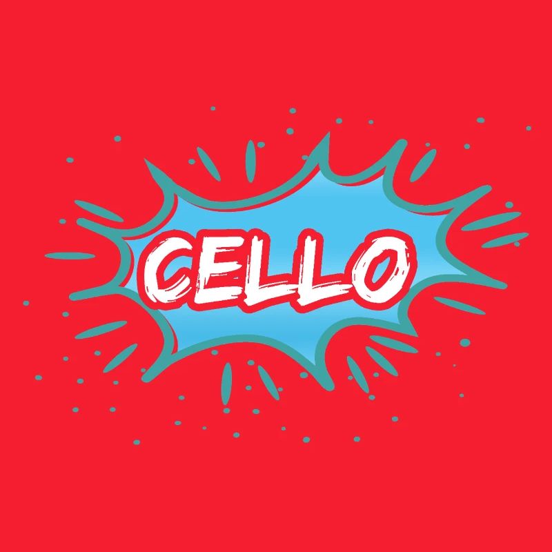 Geschenk Cello