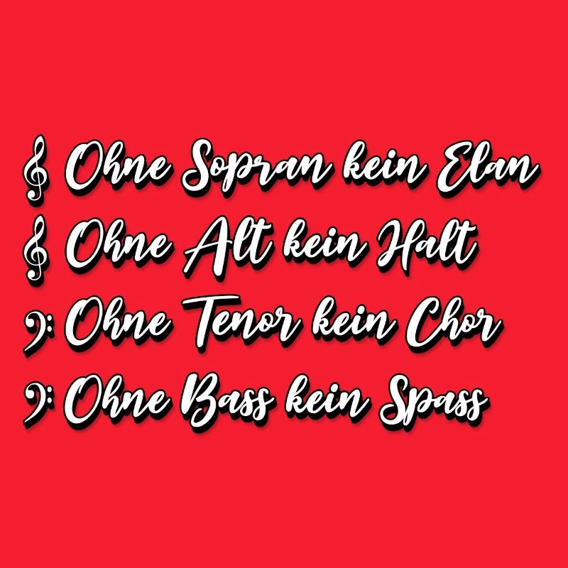 SATB Chor Spruch