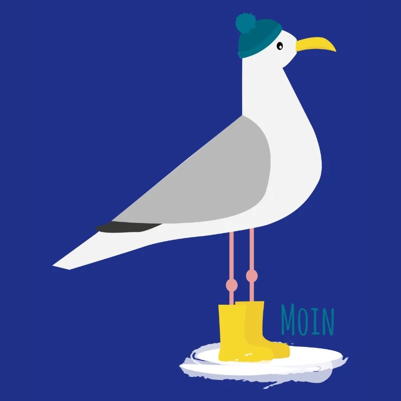 Möwe Bommelmütze MOIN
