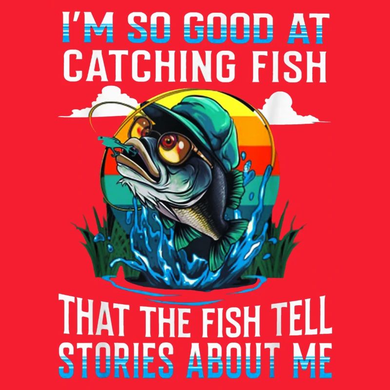 Catching Fish Stories Tee