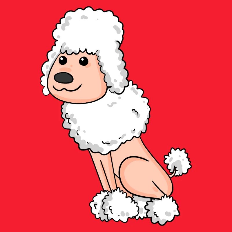 Poodle White