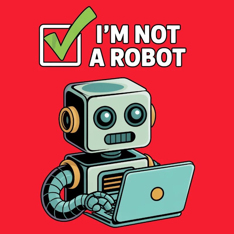 Captcha Humor: I'm Not a Robot