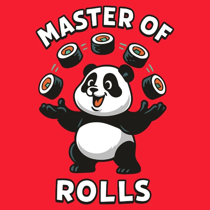 Meister der Rollen Panda