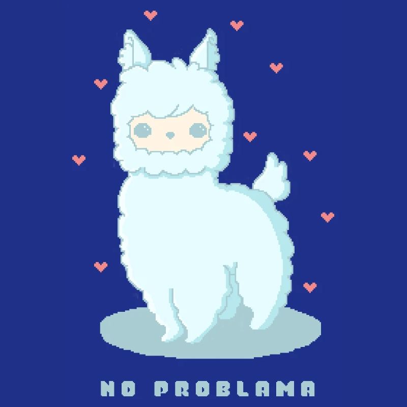 No Problama – Funny Llama Design