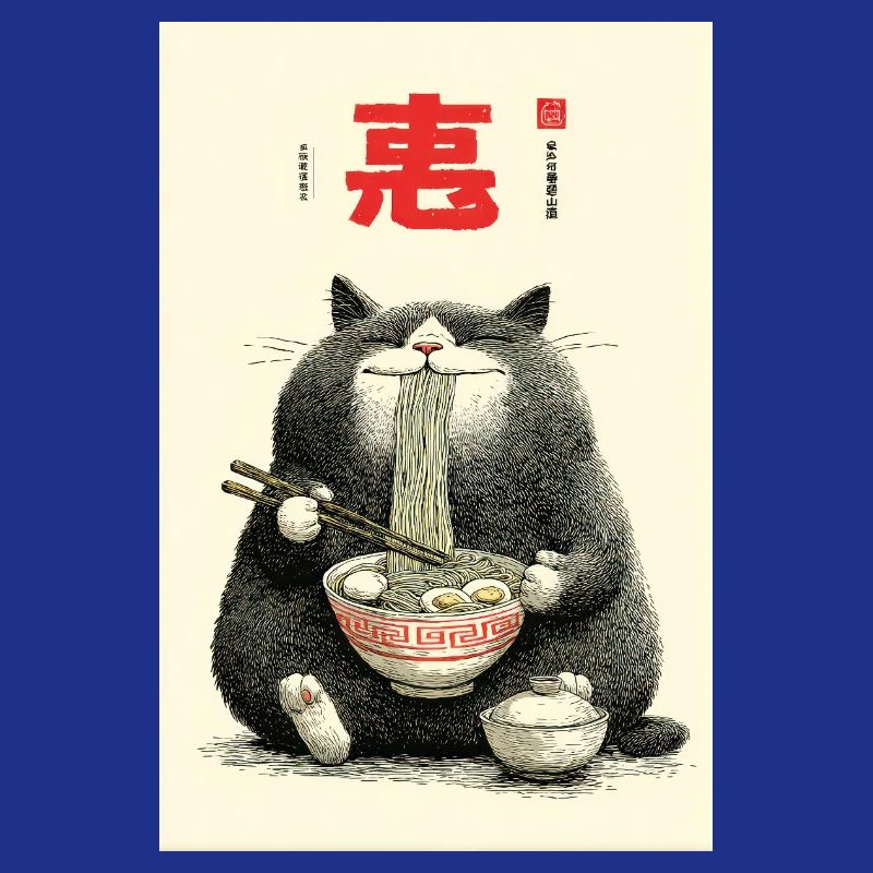 Fortune Cat Noodle Feast